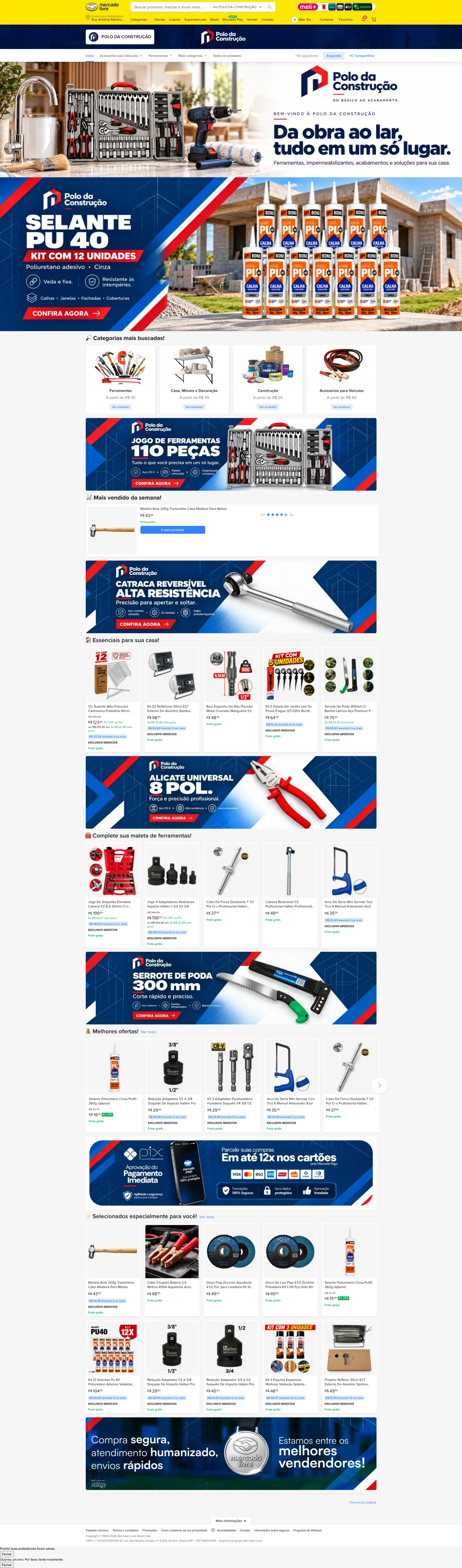 Prévia do PDF de Polo da Construção, página 1 de 1.